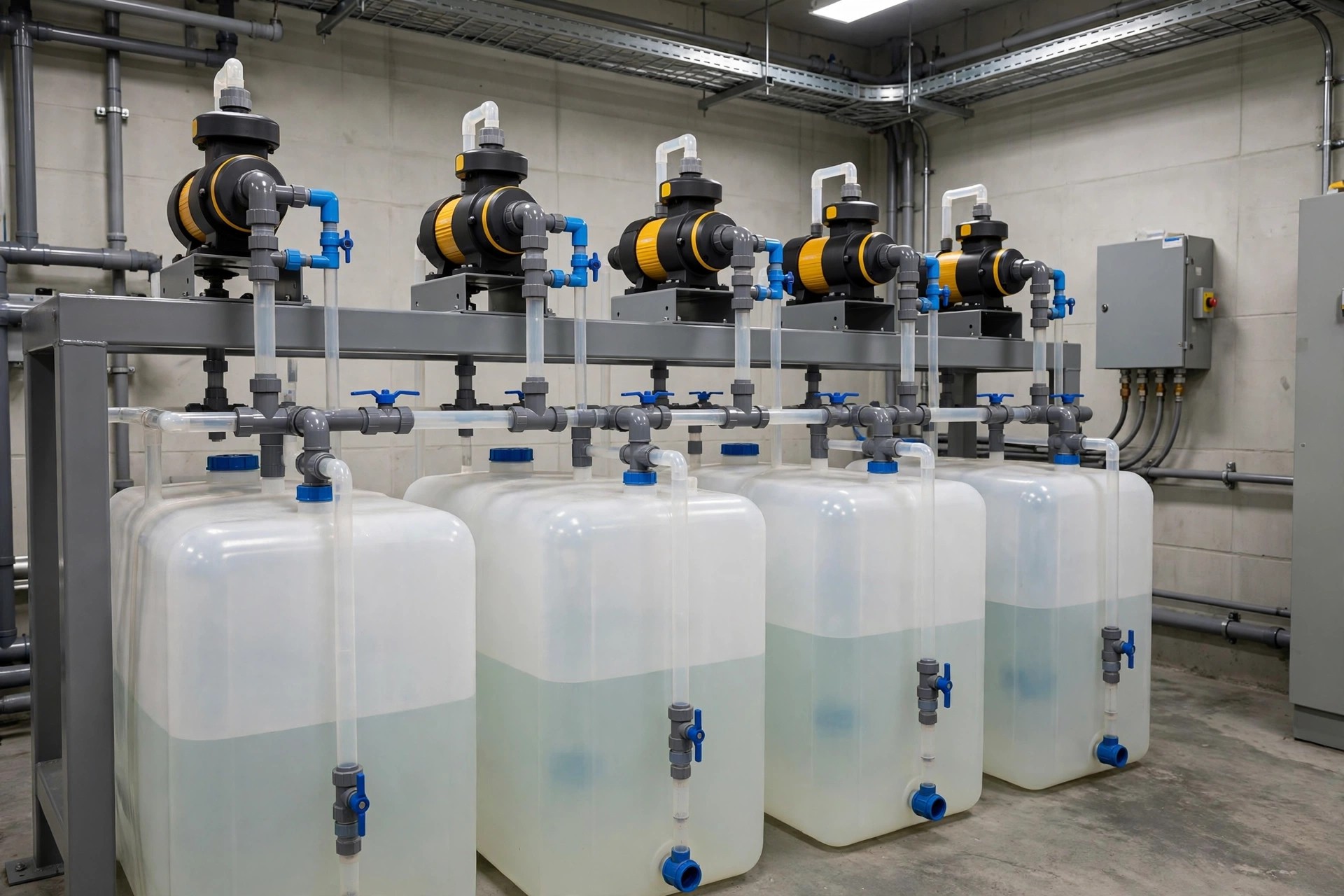 盾构泥水加药泵：隧道施工絮凝沉淀药剂投加方案