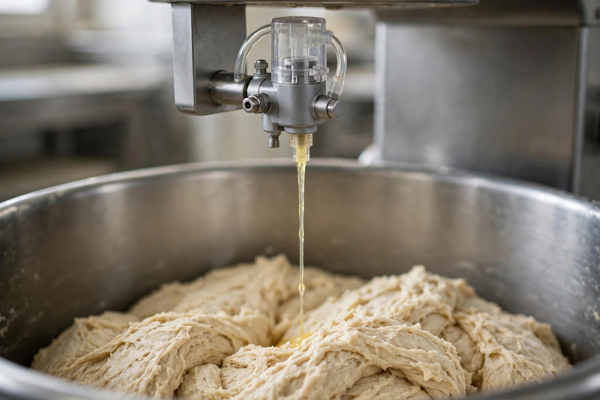 烘焙食品生产加药泵:面包糕点生产线液体辅料小剂量定量投加怎么选新道茨泵